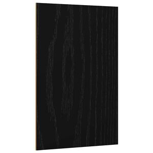 vidaXL Dekor Panelek 12 db Fekete T&ouml;lgy 40 x 60 x 0,27 cm Szerelt Fa