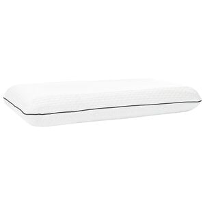 vidaXL Alv&oacute; P&aacute;rna 80 x 40 x 12 cm K&ouml;zepes G&eacute;l hab Feh&eacute;r