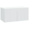 vidaXL Fali TV szekr&eacute;ny Feh&eacute;r 59,5 x 31 x 30 cm Szerelt Fa