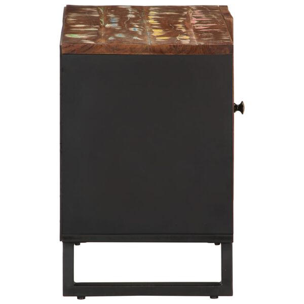 vidaXL tömör újrahasznosított és szerelt fa TV-szekrény 80x33x46 cm