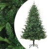 vidaXL z&ouml;ld PVC &eacute;s PE műkar&aacute;csonyfa 240 cm