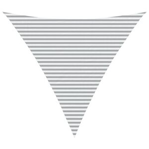 vidaXL Napernyő vitorla Vil&aacute;gossz&uuml;rke &eacute;s feh&eacute;r 6 x 6 x 6 m