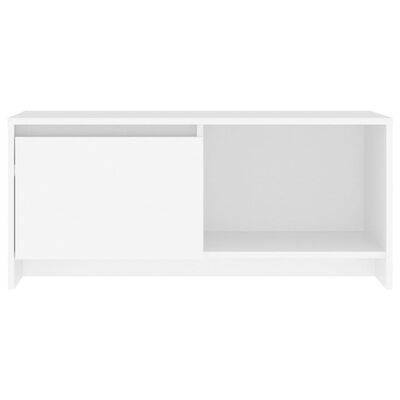 vidaXL fehér forgácslap TV-szekrény 90 x 35 x 40 cm