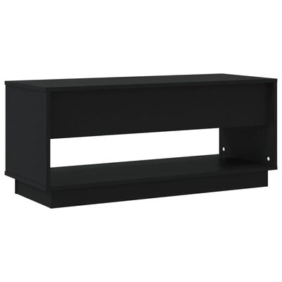 vidaXL fekete forgácslap TV-szekrény 102 x 41 x 44 cm