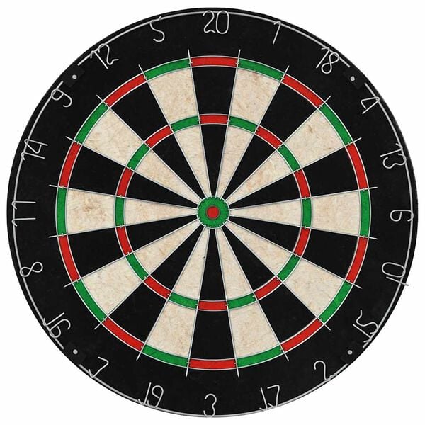 vidaXL szizálból készült profi darts tábla szekrénnyel és 6 nyíllal