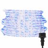 vidaXL PVC f&eacute;nyf&uuml;z&eacute;r 120 hideg feh&eacute;r LED-del 5 m