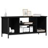 vidaXL TV szekr&eacute;ny Fekete t&ouml;lgy 102 x 35 x 45 cm Faanyag
