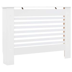 vidaXL feh&eacute;r MDF radi&aacute;torburkolat 112 x 19 x 81,5 cm