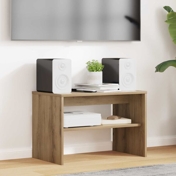 vidaXL TV szekr&eacute;ny Artisan t&ouml;lgy 60 x 35 x 40 cm Faanyag