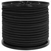 vidaXL Bungee K&ouml;t&eacute;l 8 mm Fekete PP &eacute;s gumi