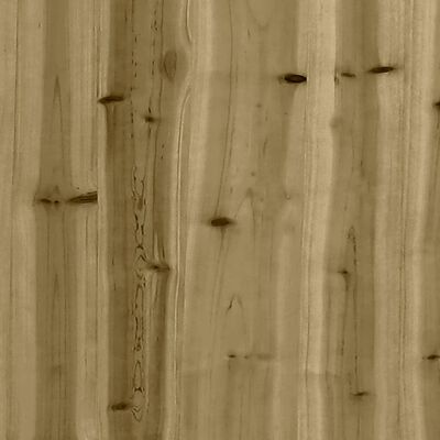 vidaXL 5 részes impregnált fenyőfa kerti ülőgarnitúra párnával