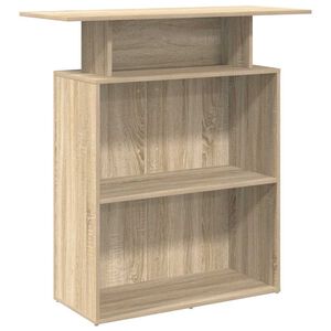 vidaXL sonoma t&ouml;lgyfa recepci&oacute;sasztal 100 x 40 x 104 cm