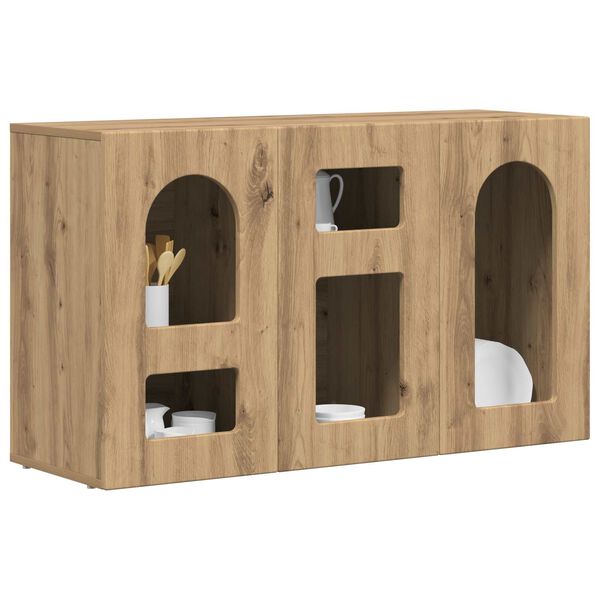 vidaXL Sz&eacute;f Artisan t&ouml;lgy 100 x 35 x 59 cm Faanyag