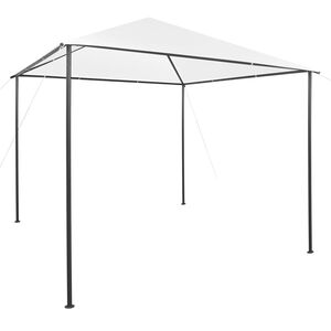 vidaXL feh&eacute;r pavilon 3 x 3 x 2,9 m 180 g/m&sup2;