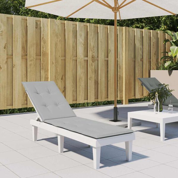 vidaXL melange vil&aacute;gossz&uuml;rke sz&ouml;vet nyug&aacute;gyp&aacute;rna (75+105) x 50 x 4 cm