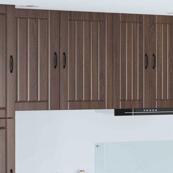 vidaXL Konyhaszekr&eacute;ny Lucca Barna T&ouml;lgy 50 x 31 x 80 cm Szerelt Fa