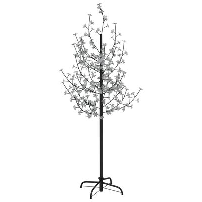 vidaXL LED-es cseresznyevirágfa 200 meleg fehér LED-del 180 cm