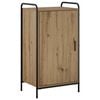 vidaXL Cipőszekr&eacute;ny 51 x 36,5 x 93 cm Szerelt Fa K&eacute;zműves T&ouml;lgy