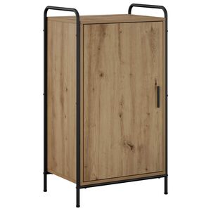 vidaXL Cipőszekr&eacute;ny 51 x 36,5 x 93 cm Szerelt Fa K&eacute;zműves T&ouml;lgy
