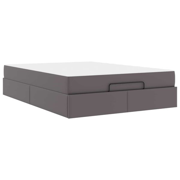 vidaXL &Aacute;gykeret matraccal matracmal 2 pcs Sz&uuml;rke PVC