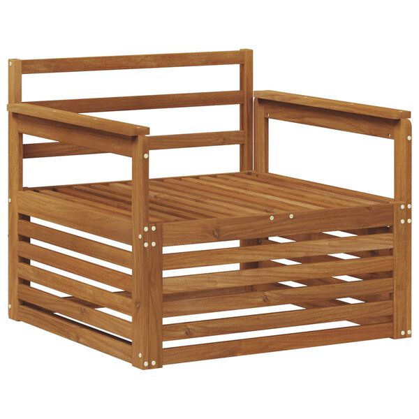 vidaXL 2 Darab Karfa n&eacute;lk&uuml;li kanap&eacute; T&ouml;m&ouml;r Ak&aacute;cfa Term&eacute;szetes