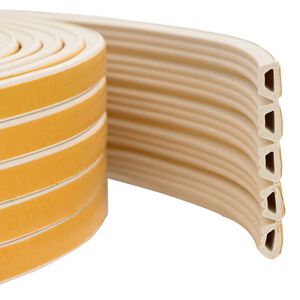 vidaXL &Ouml;ntapad&oacute; ablak t&ouml;m&iacute;t&eacute;s Feh&eacute;r 10 x 6 mm 12 m EPDM hab