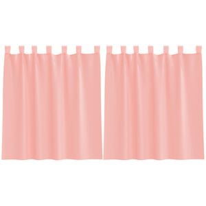 vidaXL 2 db r&oacute;zsasz&iacute;n f&aacute;tyolf&uuml;gg&ouml;ny&ouml;k hurokkal 140x140 cm
