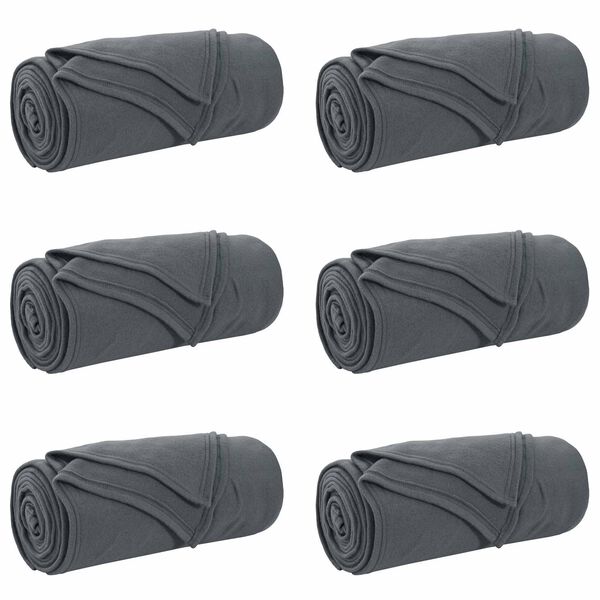 vidaXL Takar&oacute;k 6 pcs S&ouml;t&eacute;tsz&uuml;rke 270 x 240 cm Gyapj&uacute;