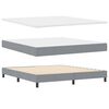 vidaXL Boxspring &aacute;gy matraccal Vil&aacute;gossz&uuml;rke 180 x 200 cm sz&ouml;vet