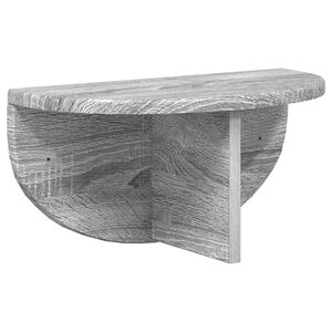 vidaXL Falpolc Falra szerelhető Sz&uuml;rke Sonoma 38 x 19 x 19 cm