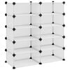 vidaXL &aacute;tl&aacute;tsz&oacute; polipropil&eacute;n cipőtart&oacute; 84x32x88,5 cm