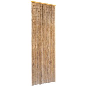 vidaXL bambusz rovarh&aacute;l&oacute; ajt&oacute;f&uuml;gg&ouml;ny lak&oacute;aut&oacute;hoz 56 x 185 cm