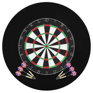 vidaXL sziz&aacute;l professzion&aacute;lis darts t&aacute;bla 6 ny&iacute;llal &eacute;s t&aacute;bla v&eacute;dővel
