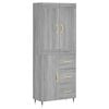 vidaXL sz&uuml;rke sonoma szerelt fa magasszekr&eacute;ny 69,5 x 34 x 180 cm