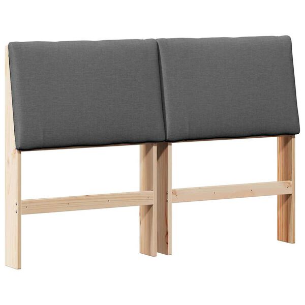 vidaXL K&aacute;rpitozott fejt&aacute;mla S&ouml;t&eacute;tsz&uuml;rke 150 cm T&ouml;m&ouml;r fenyőfa