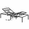 vidaXL Elektromosan &Aacute;ll&iacute;that&oacute; &Aacute;gykeret Fekete 200 x 70 x 33,5 cm Ac&eacute;l