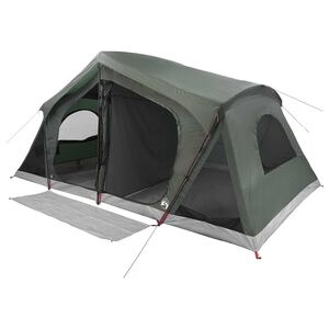 vidaXL Kabin s&aacute;tor Katonai z&ouml;ld 480 x 273 x 205 cm Poli&eacute;szter &eacute;s ac&eacute;l