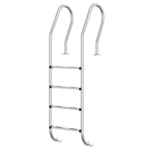 vidaXL 304-es rozsdamentes ac&eacute;l medencel&eacute;tra 54 x 38 x 184,5 cm