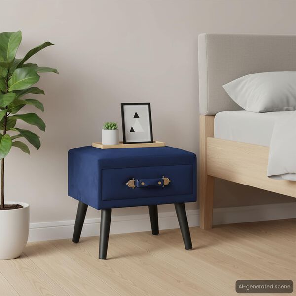 vidaXL k&eacute;k b&aacute;rsony &eacute;jjeliszekr&eacute;ny 40 x 35 x 40 cm