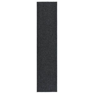 vidaXL antracitsz&uuml;rke koszfog&oacute; fut&oacute;szőnyeg 100 x 450 cm