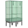 vidaXL rattan megjelen&eacute;sű magas&aacute;gy&aacute;s melegh&aacute;ztakar&oacute;val 80x40x140 cm