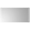 vidaXL LED-es f&uuml;rdőszobat&uuml;k&ouml;r 80 x 40 cm