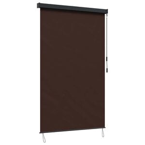 vidaXL Roletta Barna 100 x 250 cm Sz&ouml;vet &eacute;s Alum&iacute;nium