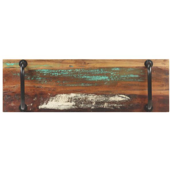 vidaXL t&ouml;m&ouml;r &uacute;jrahasznos&iacute;tott fa pad 110 cm