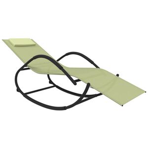 vidaXL kr&eacute;msz&iacute;nű ac&eacute;l &eacute;s textil&eacute;n hint&aacute;z&oacute; napoz&oacute;&aacute;gy