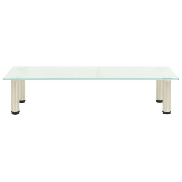 vidaXL edzett tejüveg TV-állvány 80 x 35 x 17 cm