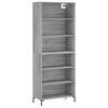 vidaXL sz&uuml;rke sonoma szerelt fa magasszekr&eacute;ny 69,5x32,5x180 cm