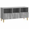 vidaXL TV szekr&eacute;ny 102 x 34,5 x 50 cm Sz&uuml;rke Sonoma Szerelt Fa
