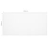 vidaXL matt PVC védőabrosz 200x100 cm 1,6 mm