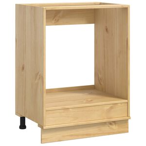 vidaXL Cabinet SKI M&eacute;zes Barna 60 x 46 x 81 cm T&ouml;m&ouml;r fenyőfa